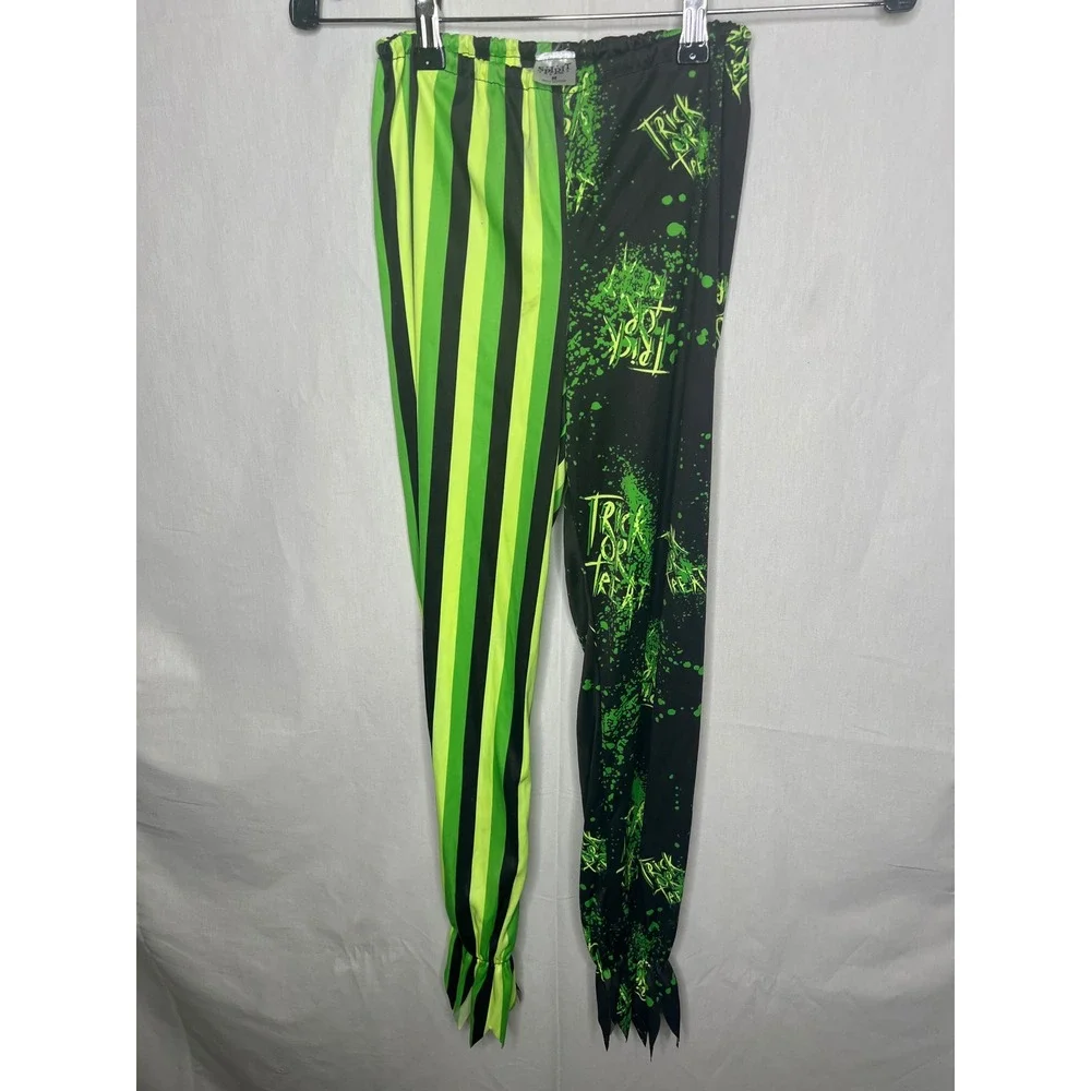 Spirit Halloween Kids Glow in the Dark Killer Clown Costume Green Black Size M‎ - Picture 4 of 4